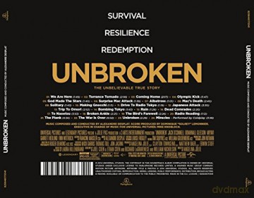 Unbroken soundtrack (Niezłomny) (Alexandre Desplat) [CD]