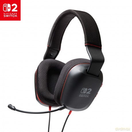 PowerA - Wired Stereo Headset for Nintendo Switch 2 - Black
