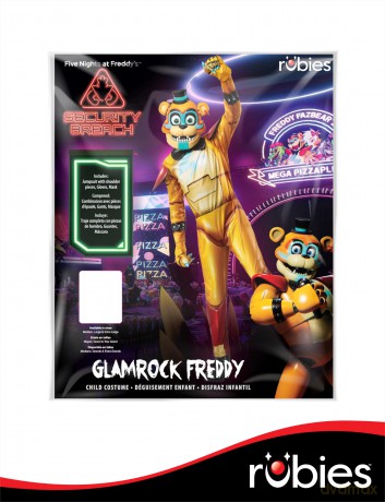 Rubies - Glamrock Freddy Costume