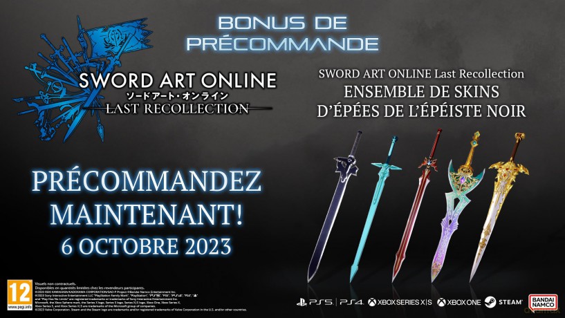 Sword Art Online: Last Recollection (FR/Multi in Game) [GRA PS5]