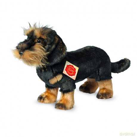 Teddy Hermann - Standing Rough-haired Dachshund 28 cm (919230)
