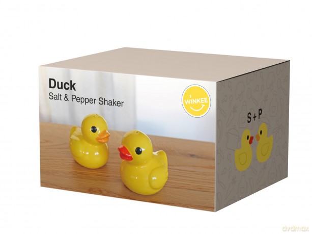 Winkee - Duck Salt and Pepper Shakers - 3 inches
