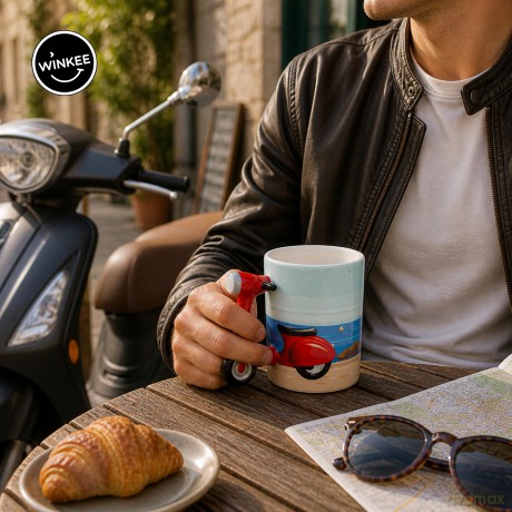 Winkee - La Dolce Vita Scooter Kubek