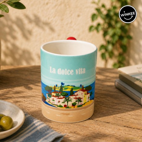 Winkee - La Dolce Vita Scooter Kubek