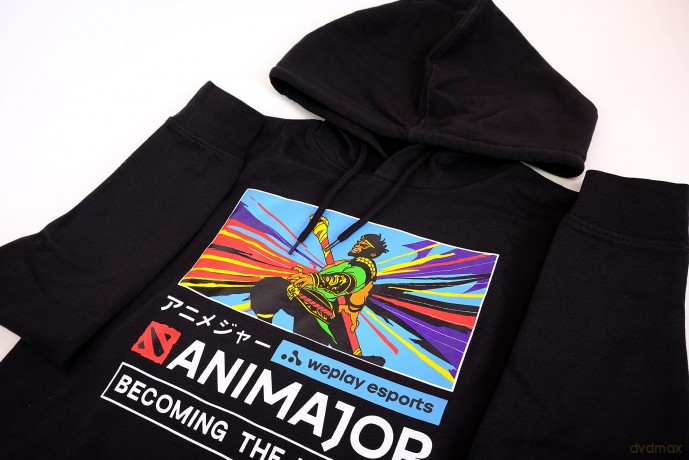 Animajor - Dota 2 Monkey King Hoodie Black, L