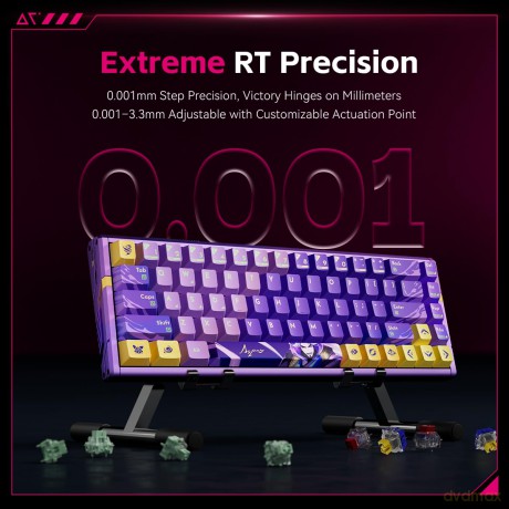 ATK RS6 Ultra White Shadow - Hall Effect Gaming Keyboard
