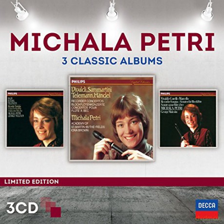 Michala Petri: 3 Classic Albums [3CD]