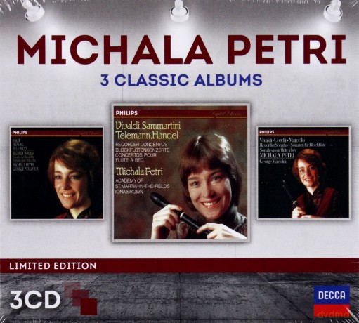Michala Petri: 3 Classic Albums [3CD]