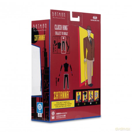 Batman: The Animated Series Zatanna 6in Build-A Figure McFarlane Toys