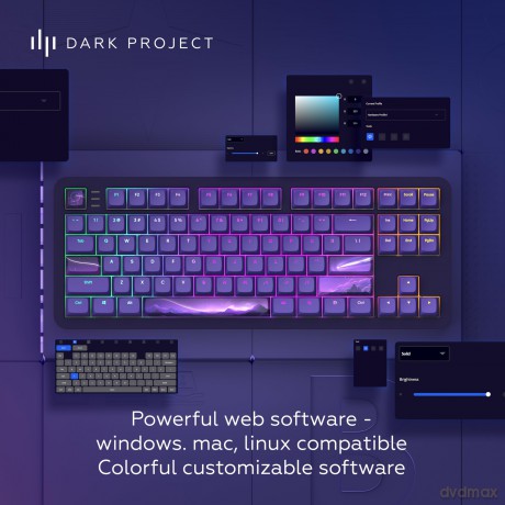 Dark Project ALU Celestial - Mechanical Gaming Keyboard (ANSI)