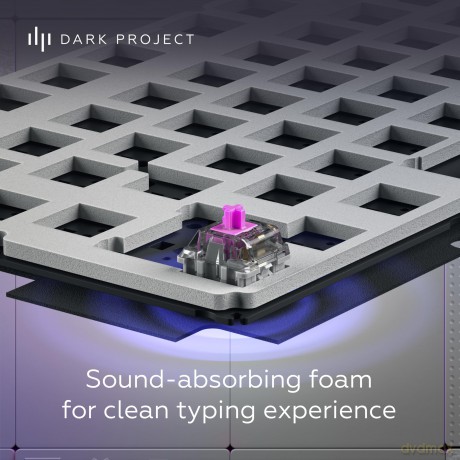 Dark Project ALU Daylight - Mechanical Gaming Keyboard (ANSI)