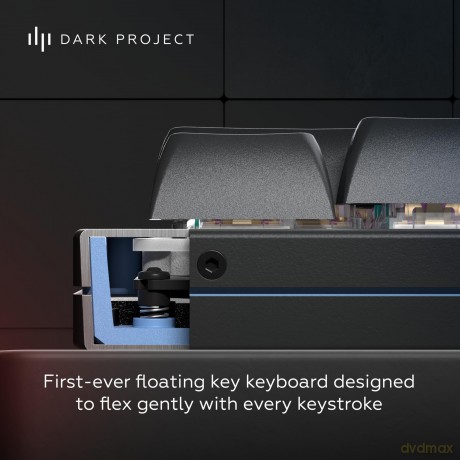 Dark Project ALU Midnight - Mechanical Gaming Keyboard (ANSI)