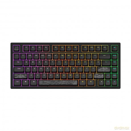 Dark Project ALU Terra Nostra Black - Wired Gaming Keyboard (ANSI)