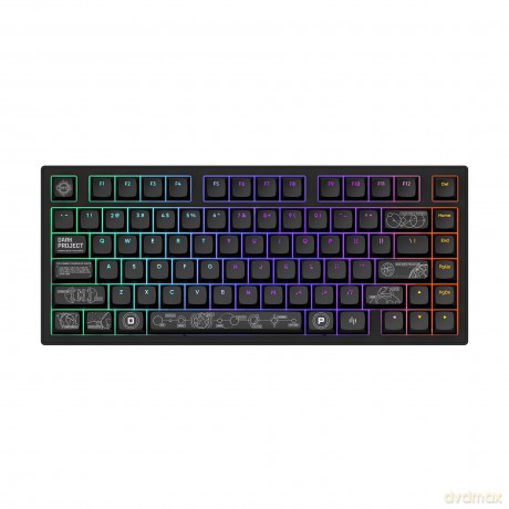 Dark Project ALU Terra Nova R2 Black - Wireless Gaming Keyboard (ANSI)