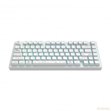 Dark Project ALU Terra Nova R2 White - Wireless Gaming Keyboard (ANSI)