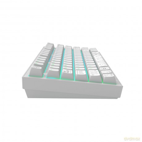 Dark Project ALU Terra Nova R2 White - Wireless Gaming Keyboard (ANSI)