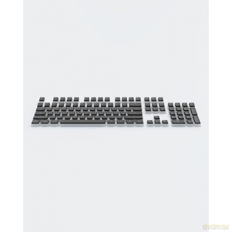 Dark Project KS-0049 puddings PBT Keycaps, ENG/RU/UA Black