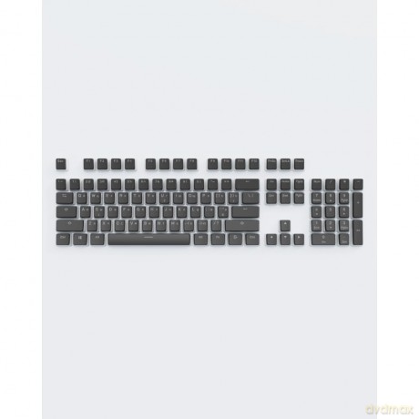 Dark Project KS-2036 PBT keycaps, ENG White/Yellow