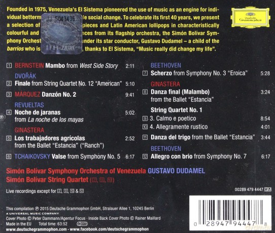 Gustavo Dudamel: El Sistema 40 A Celebration [CD]