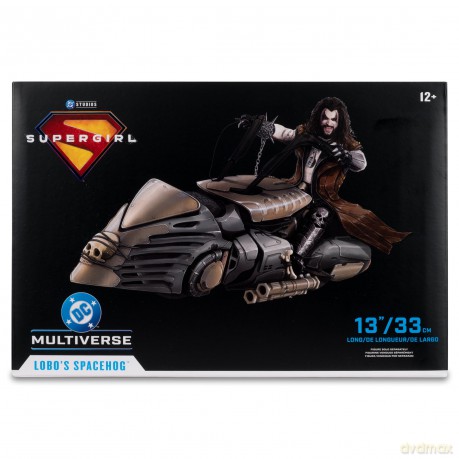 DC Multiverse Lobo's Spacehog (Supergirl Movie) Vehicle McFarlane Toys