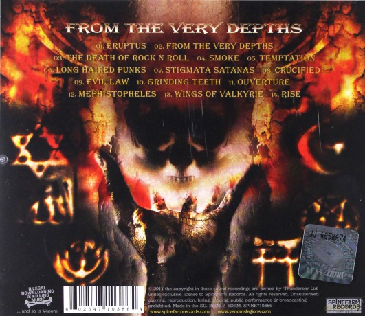 Venom: From The Very Depths [CD]