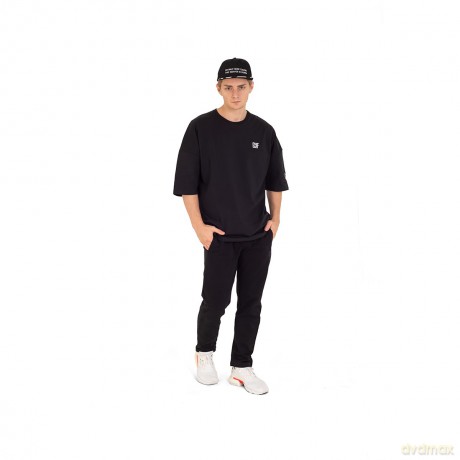 FragON - Holografic Logo Oversize T-shirt Black, L/XL
