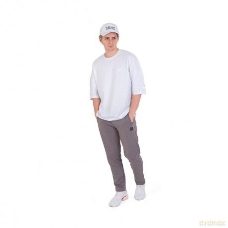 FragON - Holografic Logo Oversize T-shirt White, S/M
