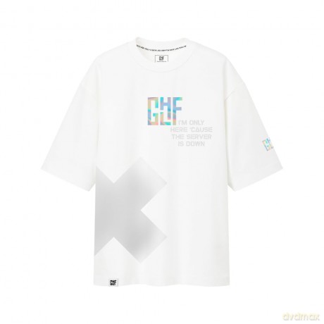 FragON - Server Down T-shirt White, L/XL