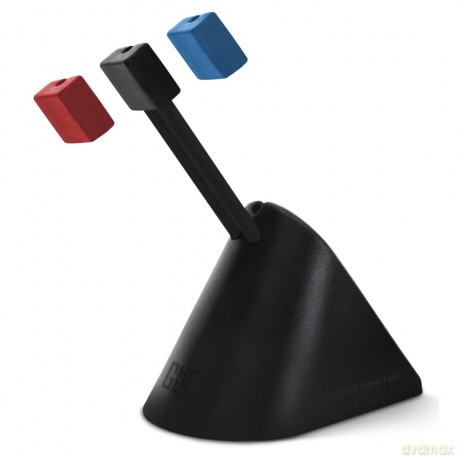 FragON - Tower Mouse Bungee with 3 Colorful clips, Black