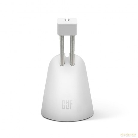 FragON - Tower Mouse Bungee with 3 colorful clips, White