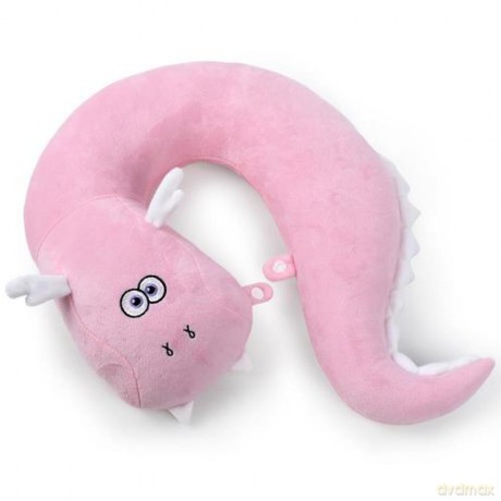 WP MERCHANDISE - Różowy Smok Lily poduszka na zagłówek (31 cm)