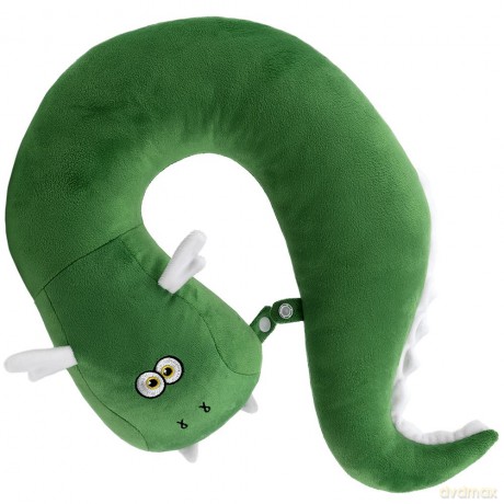 WP MERCHANDISE - Zielony Smok Robi poduszka na zagłówek (31 cm)