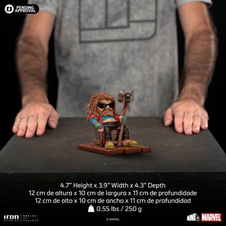 Iron Studios AVENGERS: ENDGAME - Bro Thor MiniCo Figure