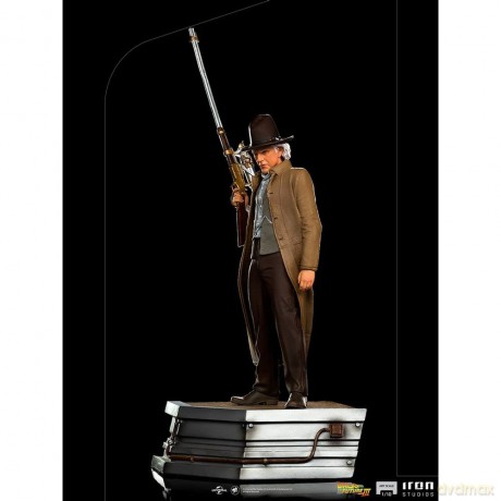 Iron Studios BACK TO THE FUTURE III - Doc Brown Statue 1/10