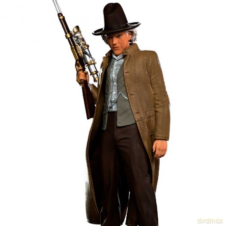 Iron Studios BACK TO THE FUTURE III - Doc Brown Statue 1/10