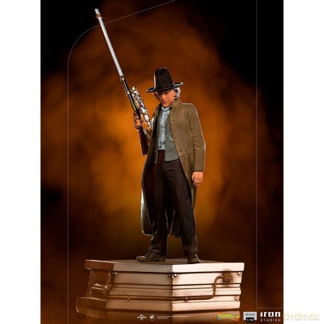 Iron Studios BACK TO THE FUTURE III - Doc Brown Statue 1/10