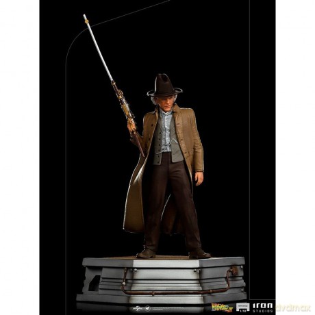 Iron Studios BACK TO THE FUTURE III - Doc Brown Statue 1/10