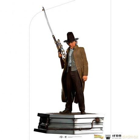 Iron Studios BACK TO THE FUTURE III - Doc Brown Statue 1/10