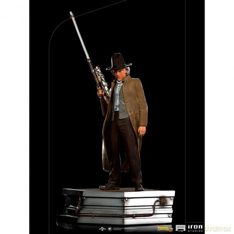 Iron Studios BACK TO THE FUTURE III - Doc Brown Statue 1/10