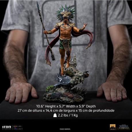 Iron Studios Black Panther: Wakanda Forever - King Namor Statue Deluxe Art Scale 1/10