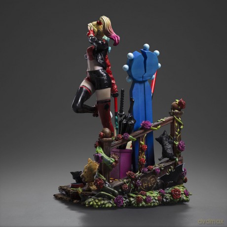Iron Studios DC Comics - Harley Quinn Deluxe - Gotham City Sirens Statue Art Scale 1/10