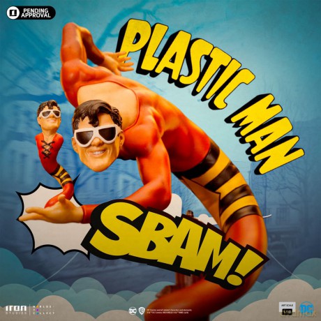 Iron Studios DC Comics - Plastic Man Art Scale 1/10 Statue