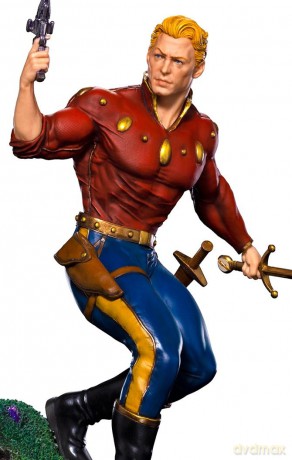 Iron Studios DEFENDERS OF THE EARTH - Flash Gordon Deluxe Statue 1/10