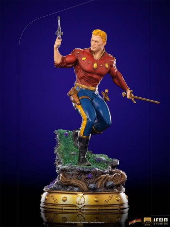 Iron Studios DEFENDERS OF THE EARTH - Flash Gordon Deluxe Statue 1/10