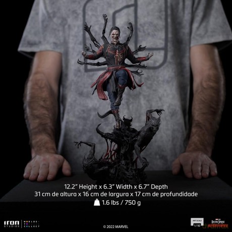 Iron Studios Doctor Strange in the Multiverse of Madness - Dead Defender Strange Statue Art Scale 1/10