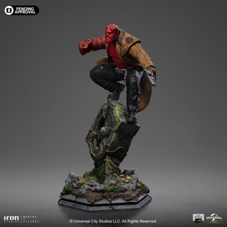 Iron Studios Hellboy 2: The Golden Age - Hellboy Statue Art Scale 1/10