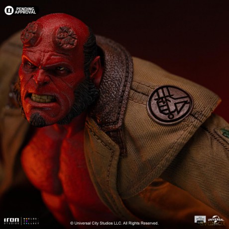 Iron Studios Hellboy 2: The Golden Age - Hellboy Statue Art Scale 1/10