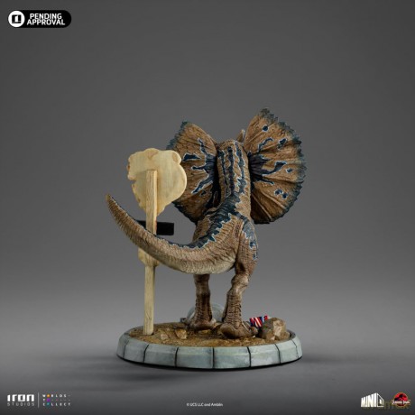 Iron Studios JURASSIC PARK - Dilophosaurus MiniCo Figure