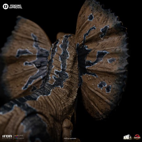 Iron Studios JURASSIC PARK - Dilophosaurus MiniCo Figure