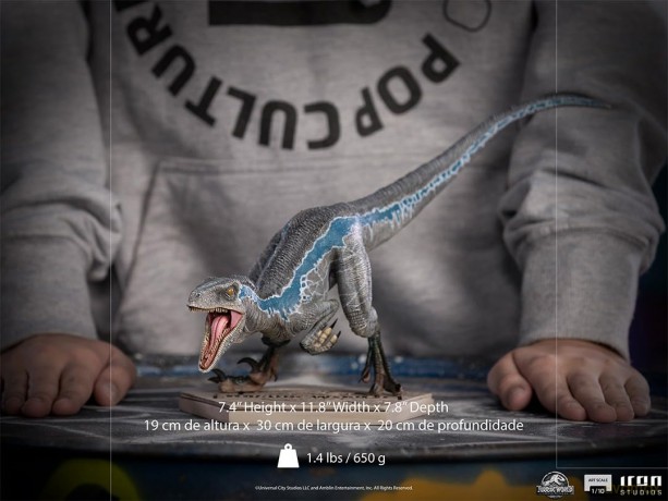 Iron Studios Jurassic Park: Fallen Kingdom - Blue Statue Art Scale 1/10
